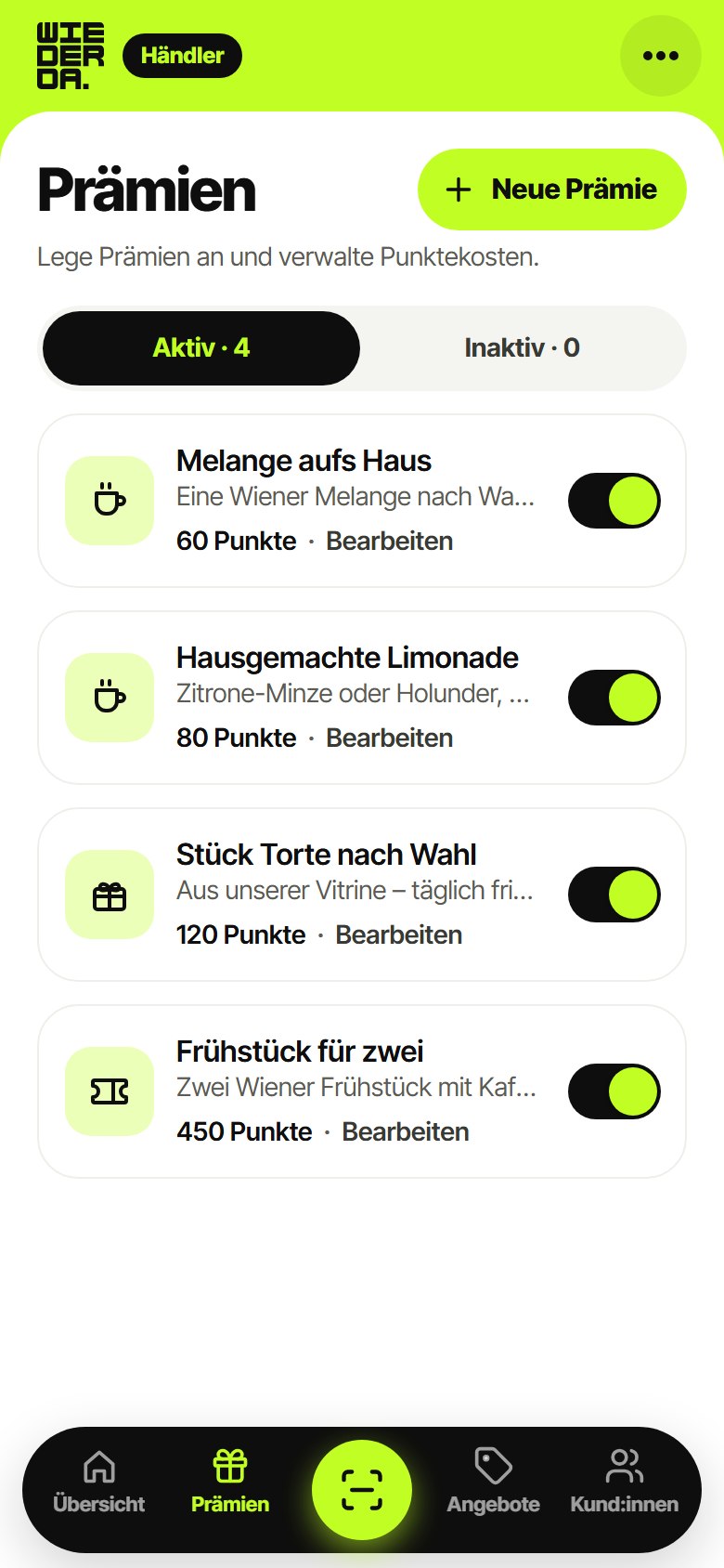 Prämien