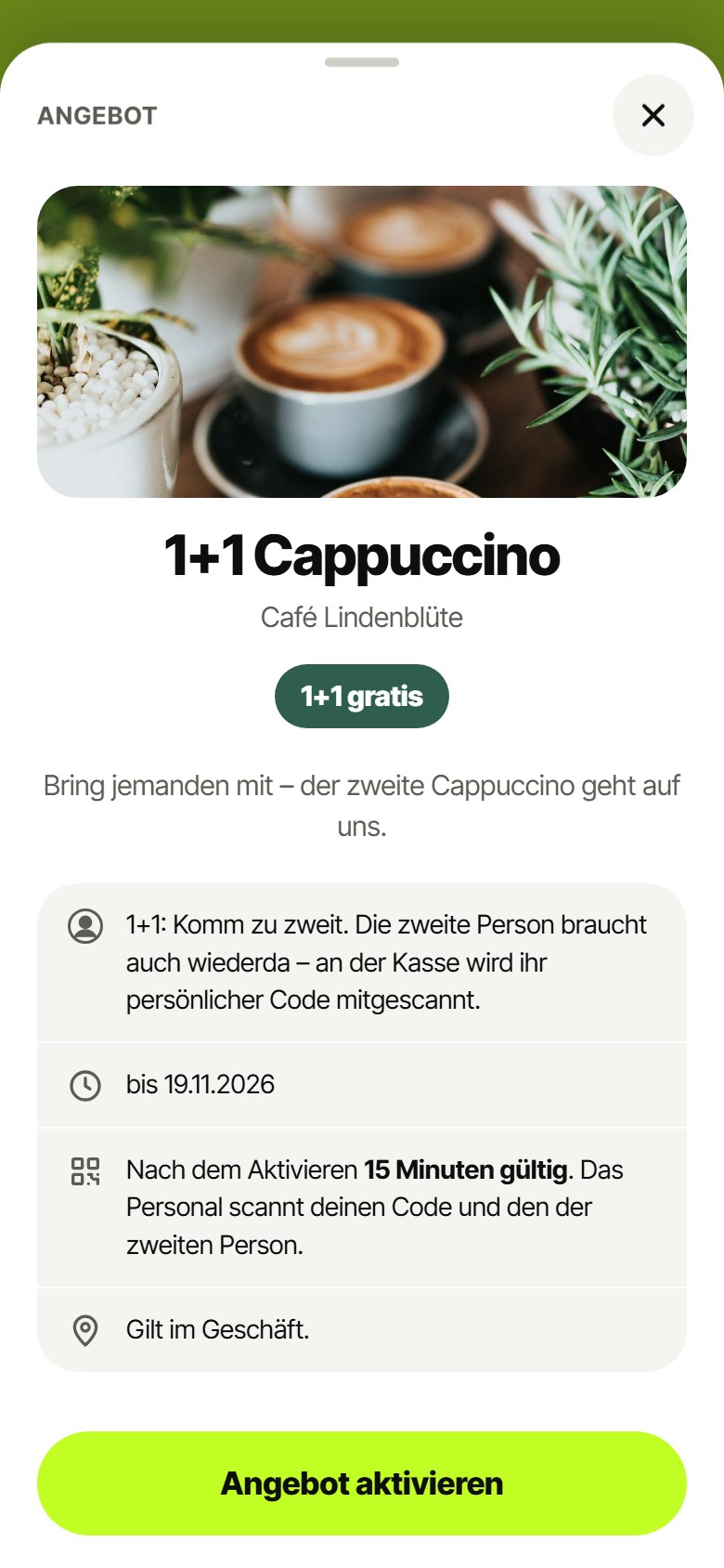 Angebot
